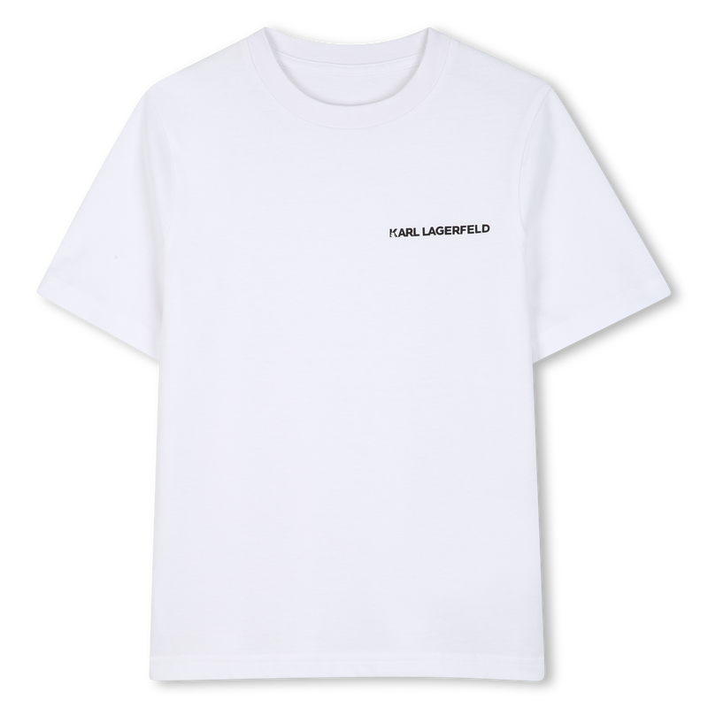 Set mit 2 kurz&auml;rmeligen t-shirts KARL LAGERFELD KIDS 
                        JUNGE
