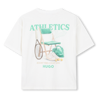 Kurz&auml;rmeliges t-shirt HUGO 
                    JUNGE