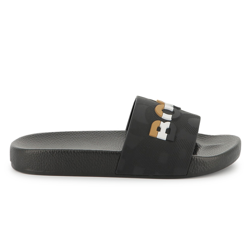 Pantoletten mit breitem Riemen BOSS 
                        JUNGE