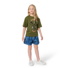 Bedrucktes t-shirt KENZO KIDS 
                    M&Auml;DCHEN