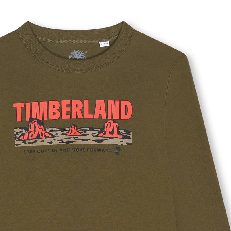T-Shirt mit Schriftzug-Druck TIMBERLAND 
                        JUNGE