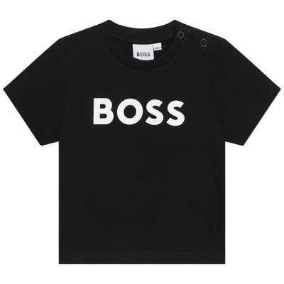 KURZ&Auml;RMELIGES T-SHIRT BOSS JUNGE