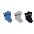 Set mit 3 Paar Socken BOSS 
                    JUNGE