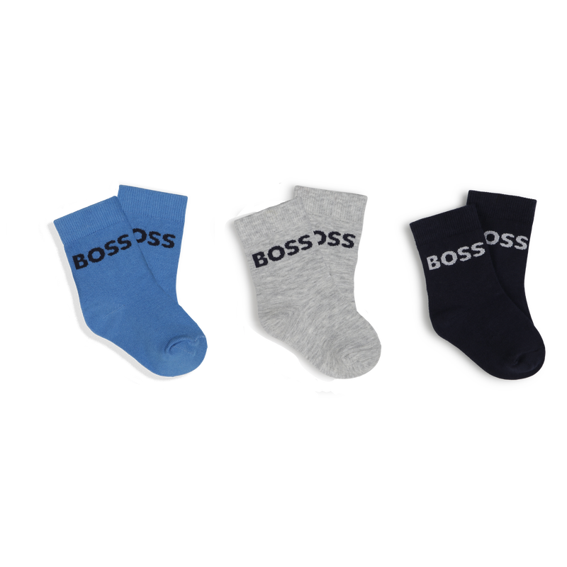 Set mit 3 Paar Socken BOSS 
                        JUNGE