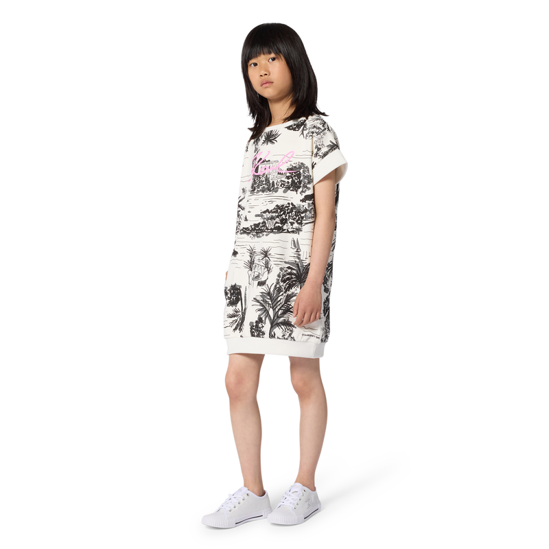 KURZ&Auml;RMELIGES KLEID KARL LAGERFELD KIDS 
                        M&Auml;DCHEN