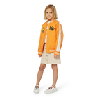 Baumwoll-Rock mit Aufn&auml;hern KENZO KIDS 
                    M&Auml;DCHEN