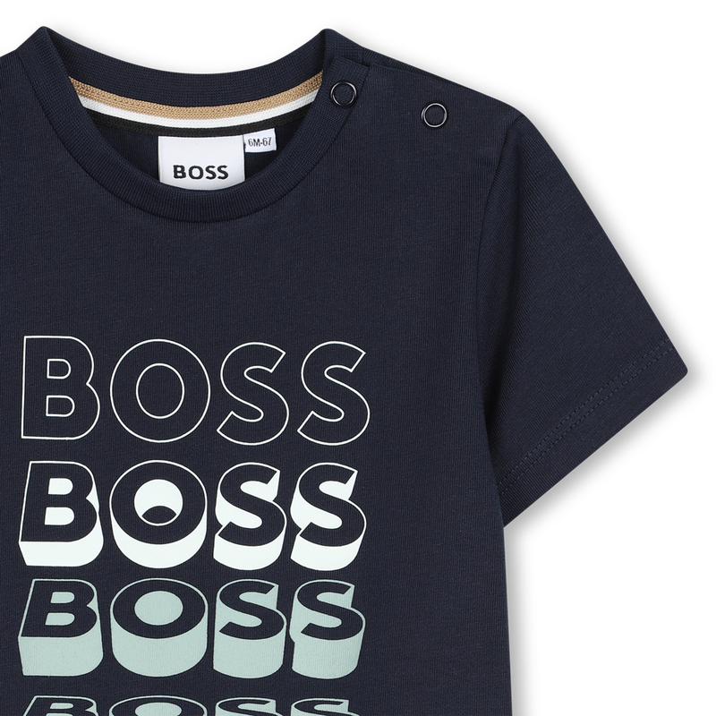 Kurz&auml;rmeliges t-shirt BOSS 
                        JUNGE
