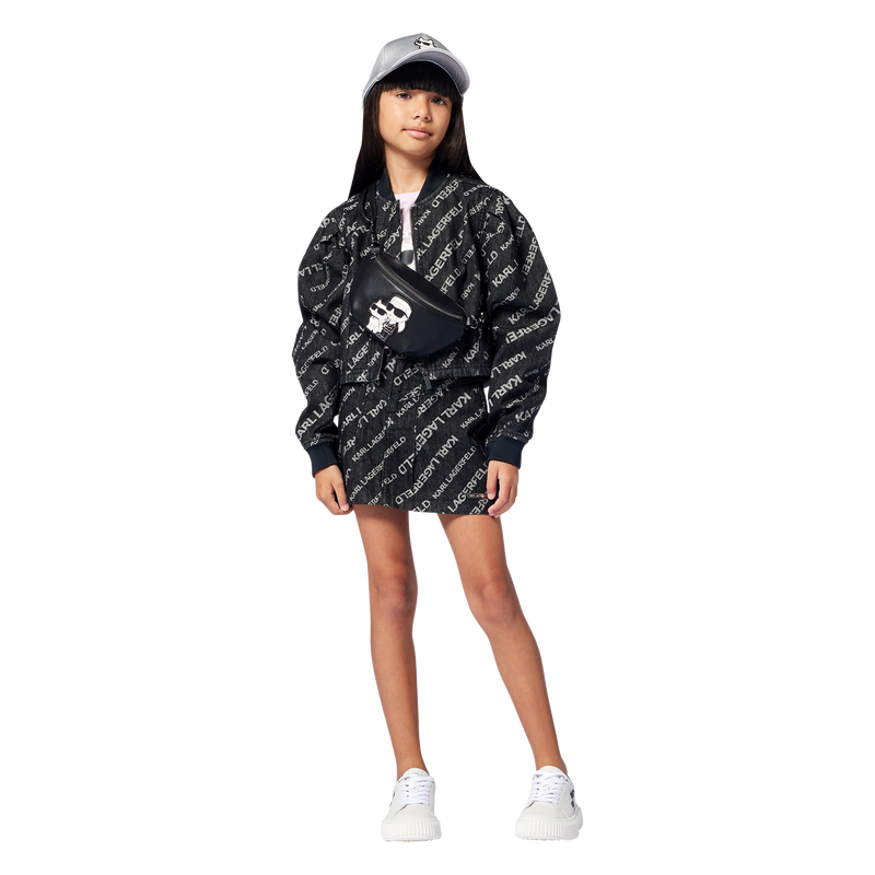 Bauchtasche und Portemonnaie KARL LAGERFELD KIDS 
                        M&Auml;DCHEN