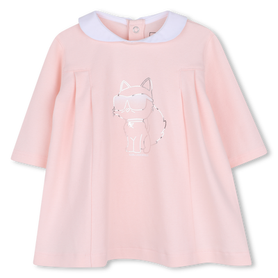 Langarmkleid KARL LAGERFELD KIDS M&Auml;DCHEN