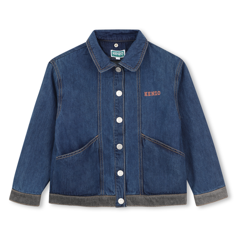 Jeansjacke KENZO KIDS 
                        M&Auml;DCHEN