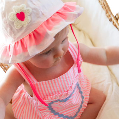 HUT MIT RAFFUNGEN BILLIEBLUSH M&Auml;DCHEN