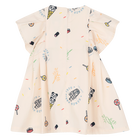 Poplin kleid KENZO KIDS 
                    M&Auml;DCHEN