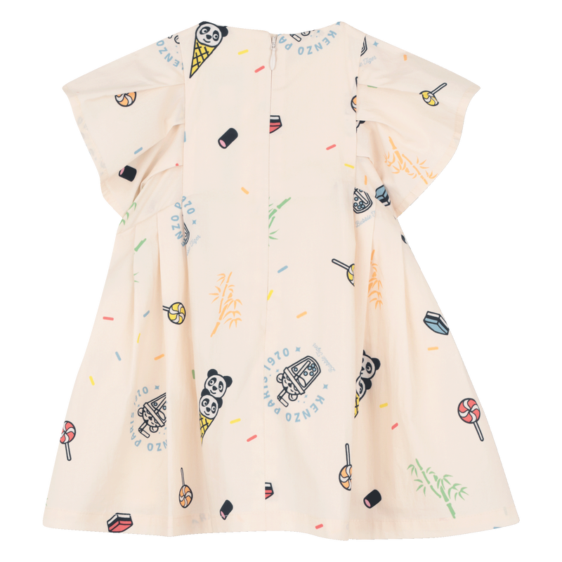 POPLIN KLEID KENZO KIDS 
                        M&Auml;DCHEN