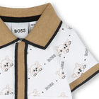 Kurzer Overall mit Polokragen BOSS 
                    JUNGE