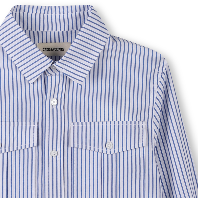 Gestreiftes Hemd ZADIG & VOLTAIRE 
                        JUNGE
