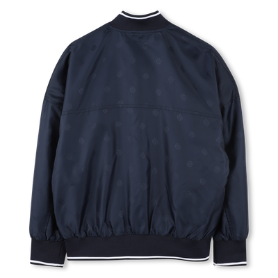 Rei&szlig;verschlussjacke mit Muster BOSS JUNGE