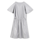 Silbernes Paillettenkleid aus Jersey DKNY 
                    M&Auml;DCHEN
