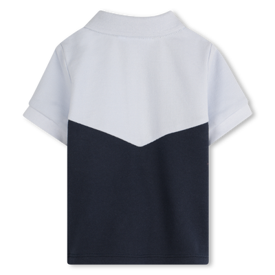 Polo mit Streifen an den Armen BOSS JUNGE