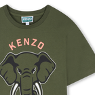 Bedrucktes t-shirt KENZO KIDS 
                    M&Auml;DCHEN