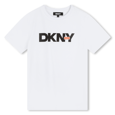 Kurzarm-T-Shirt aus Baumwolle DKNY UNISEX