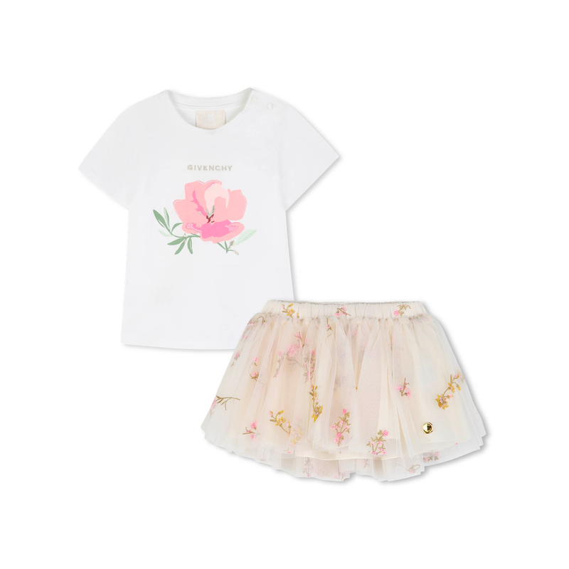 Rock und T-Shirt Set GIVENCHY 
                        M&Auml;DCHEN