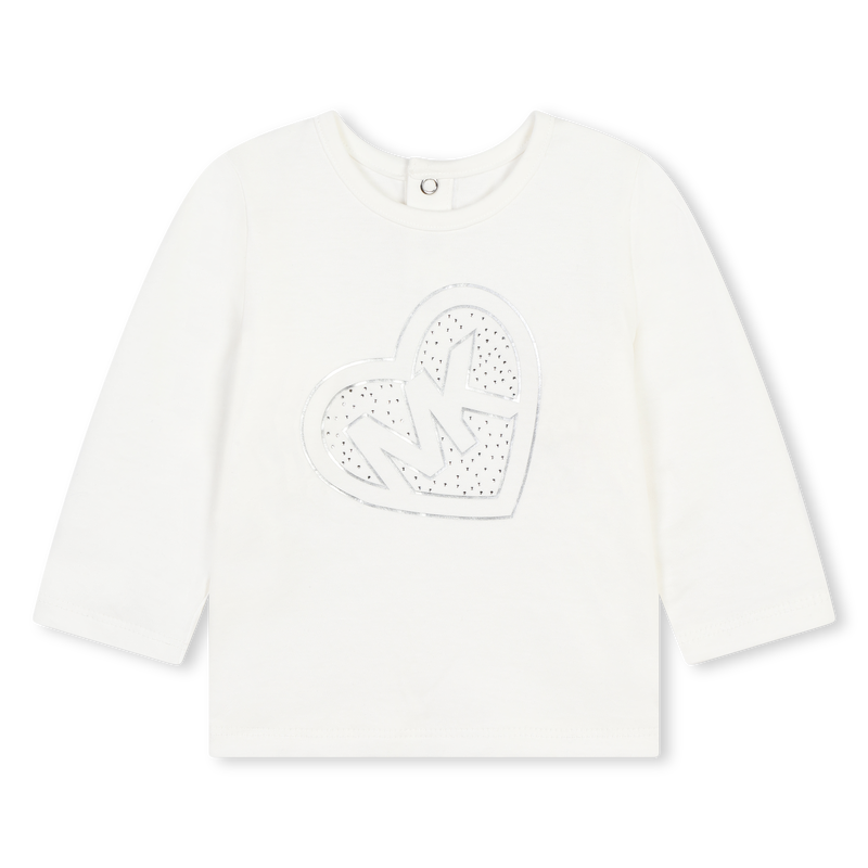 Langarmshirt und Faltenrock MICHAEL KORS 
                        M&Auml;DCHEN