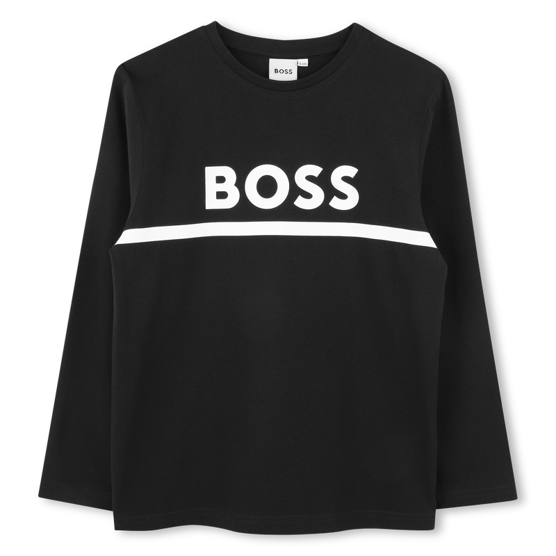 Lang&auml;rmeliges t-shirt BOSS 
                        JUNGE