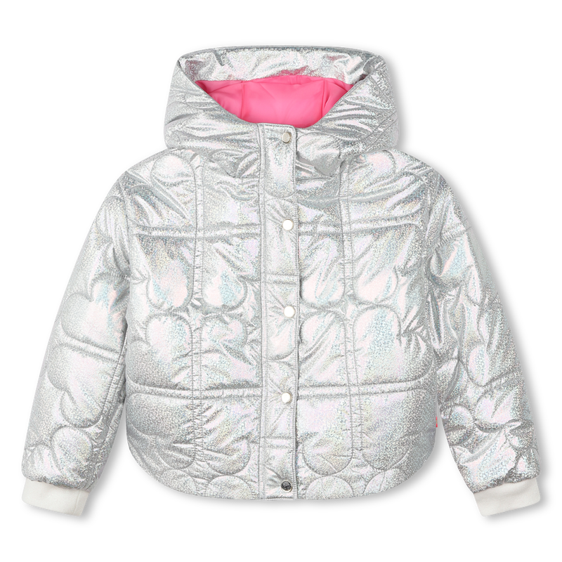 Kapuzenjacke mit Metallicoptik BILLIEBLUSH 
                        M&Auml;DCHEN