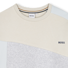 Sweatshirt mit Rundhalsausschnitt BOSS 
                    JUNGE