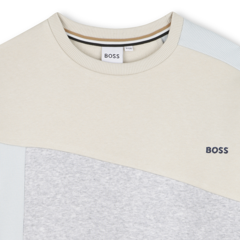 Sweatshirt mit Rundhalsausschnitt BOSS 
                        JUNGE
