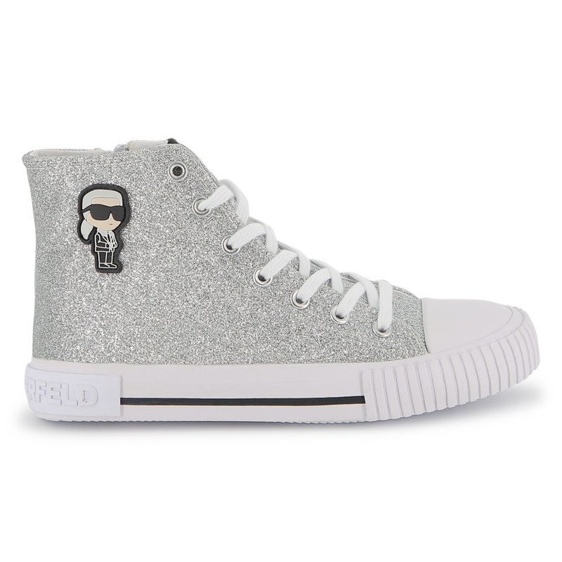 Sneaker zum schn&uuml;ren KARL LAGERFELD KIDS 
                        M&Auml;DCHEN
