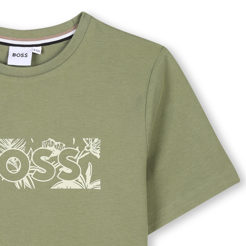 T-Shirt aus Baumwolle BOSS 
                        JUNGE