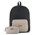 Rucksack und Federm&auml;ppchen BOSS 
                    JUNGE