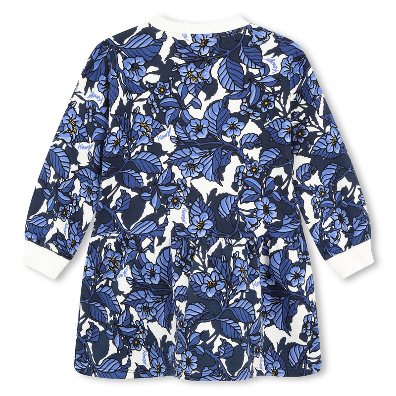 Sweatkleid mit Print KENZO KIDS 
                        M&Auml;DCHEN