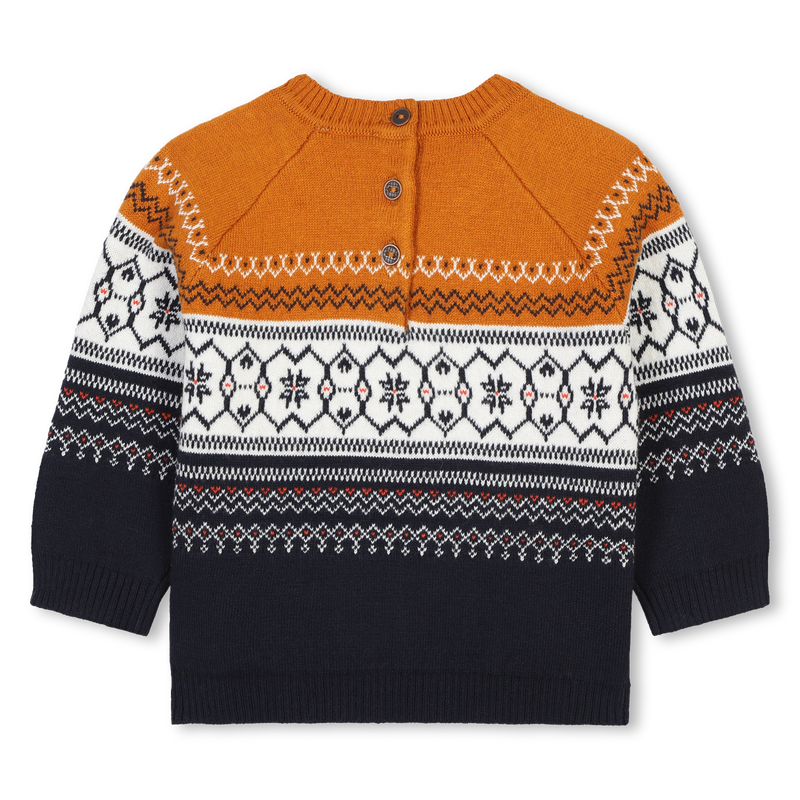 Pullover aus Jacquard CARREMENT BEAU 
                        JUNGE