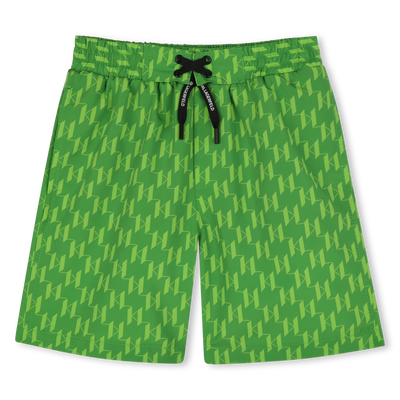 Badeshorts mit Taschen KARL LAGERFELD KIDS JUNGE
