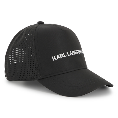 Verstellbares, besticktes Cap KARL LAGERFELD KIDS JUNGE