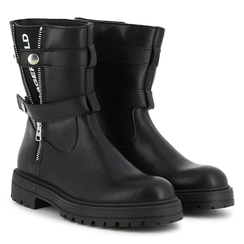 Stiefeletten KARL LAGERFELD KIDS 
                        M&Auml;DCHEN