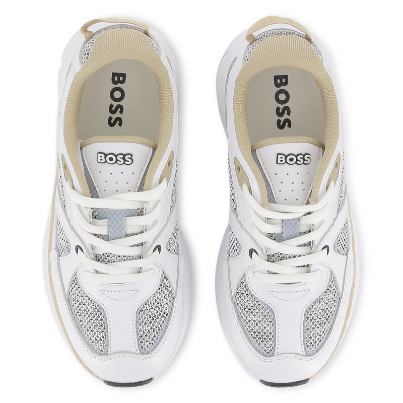 SNEAKER ZUM SCHN&Uuml;REN BOSS 
                        JUNGE