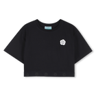 T-shirt mit elastischem bund KENZO KIDS 
                    M&Auml;DCHEN
