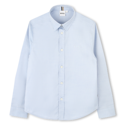 LANG&Auml;RMELIGES HEMD BOSS JUNGE