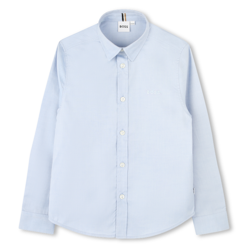 LANG&Auml;RMELIGES HEMD BOSS 
                        JUNGE