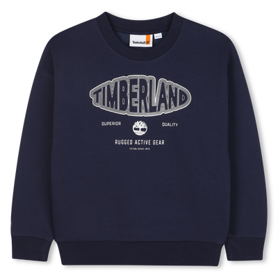 Sweatshirt aus gebürstetem Fleece TIMBERLAND JUNGE