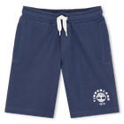 Jogging-bermudashorts, SCHIEFERBLAU, hi-res