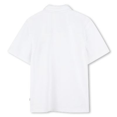 Weites Baumwoll-Poloshirt BOSS JUNGE