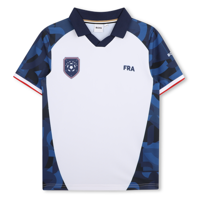 KURZ&Auml;RMELIGES T-SHIRT BOSS JUNGE