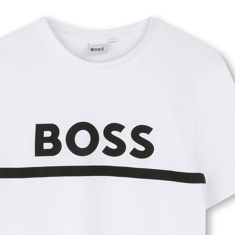KURZ&Auml;RMELIGES T-SHIRT BOSS 
                        JUNGE