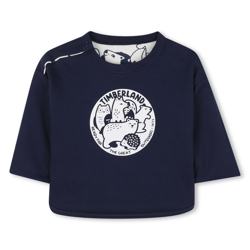 T-Shirt und Hose mit Druckkn&ouml;pfen TIMBERLAND 
                        JUNGE