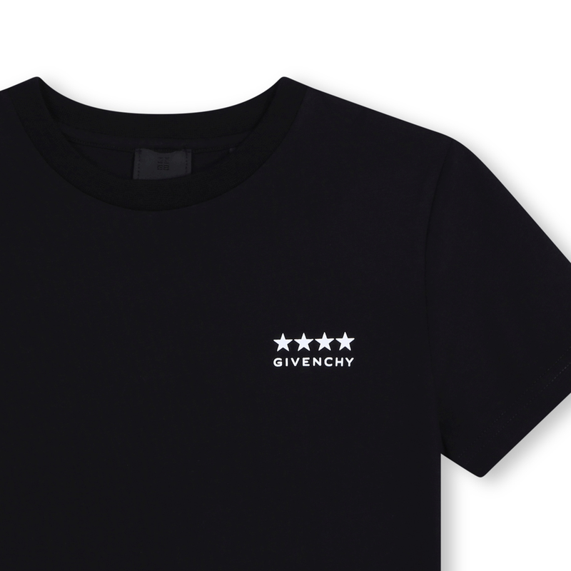 T-Shirt mit Sternen und Logos GIVENCHY 
                        JUNGE