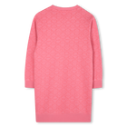 Kleid aus geb&uuml;rstetem Fleece HUGO 
                    M&Auml;DCHEN